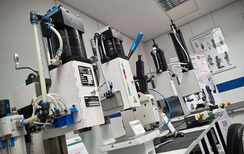 Sala prove e campionature