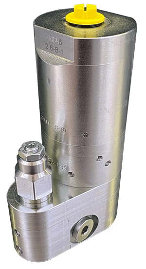 Moltiplicatore di pressione HC45 con valvola di controbilanciamento