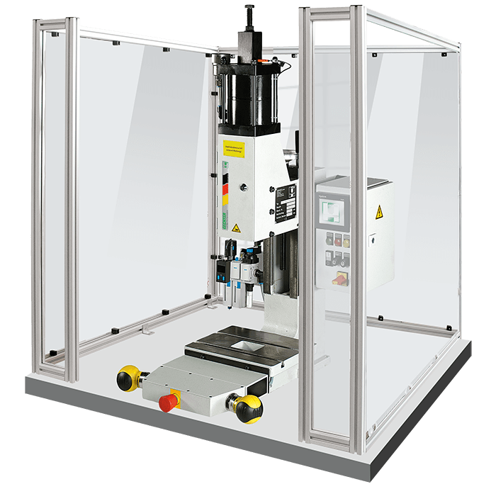 Pressetta da banco pneumatica ad azione diretta LP
