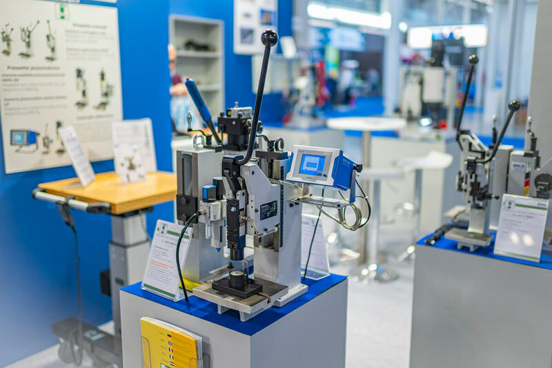 Pressette da banco Gechter con controllo di corsa e forza opzionale