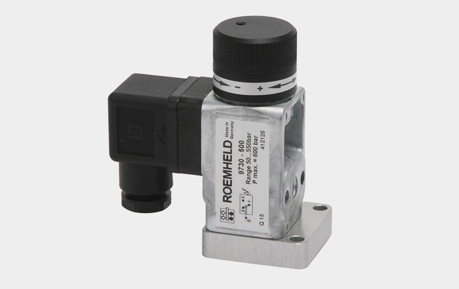 Pressostato elettro-meccanico per asservimento macchina