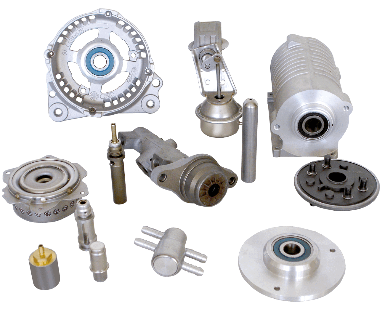Esempi di applicazioni di rullatura a freddo su particolari di vario tipo