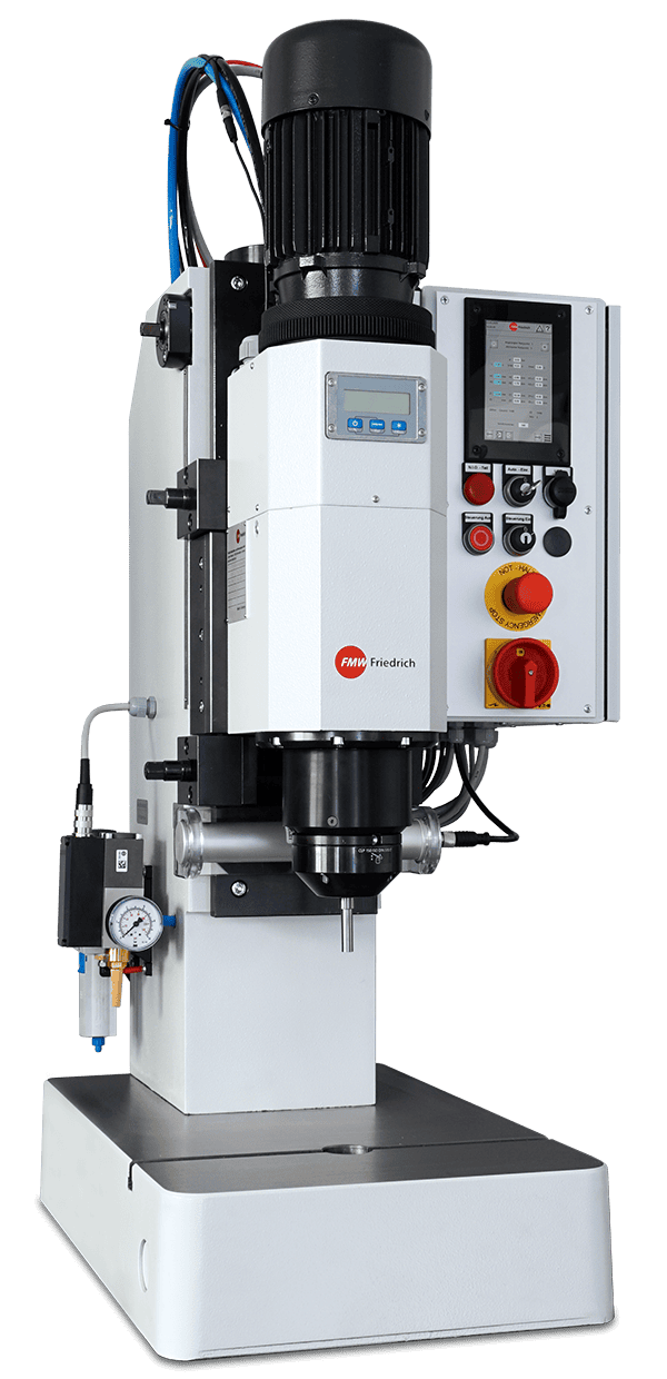 Ribaditrice radiale FMW Friedrich con controllore di processo
