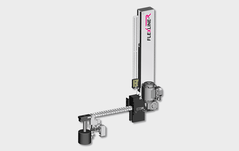 Sistema di bloccaggio con traslazione a catena metallica Flexline-R