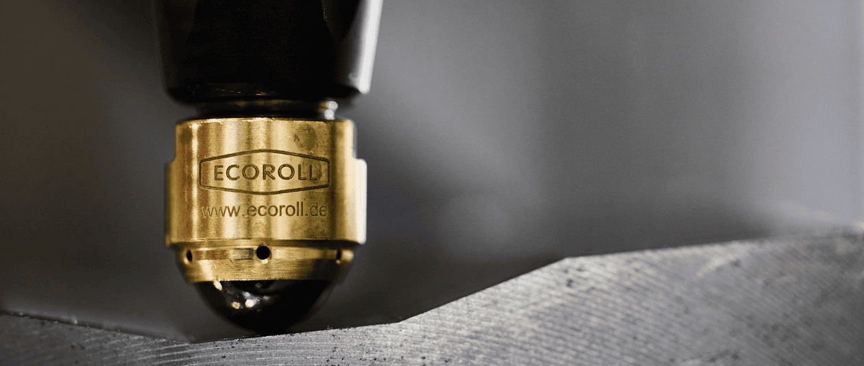 Rullatura profonda Ecoroll con utensile idrostatico