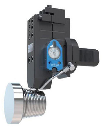 Utensile di rullatura profonda a rullo singolo EF 90