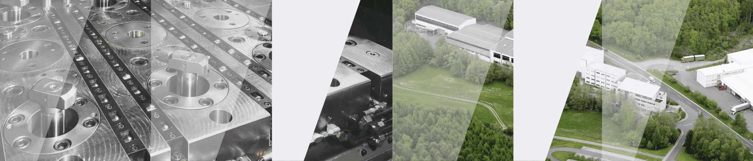 Header marchio Hilma Roemheld, brand leader nel mondo dei bloccaggi per stampi e nelle morse