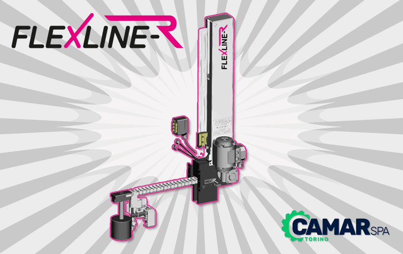 Sistema di bloccaggio con traslazione a catena metallica Flexline-R