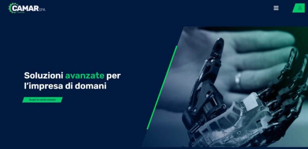 Nuovo sito CAMAR impiegato a partire dal 2025, per celebrare i 60 anni di attività