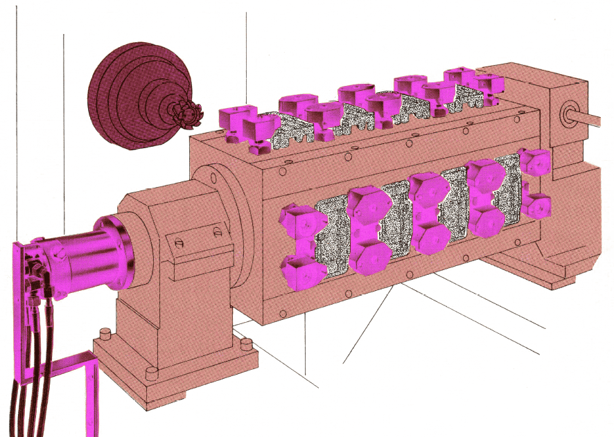 Attrezzatura idraulica su ponte girevole