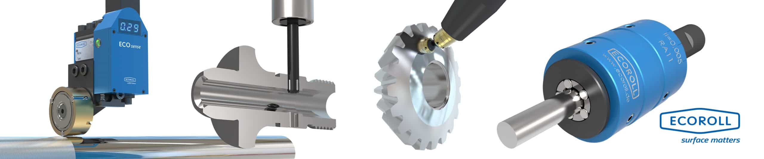 Utensili per lucidatura e rullo e rullatura profonda ECOROLL