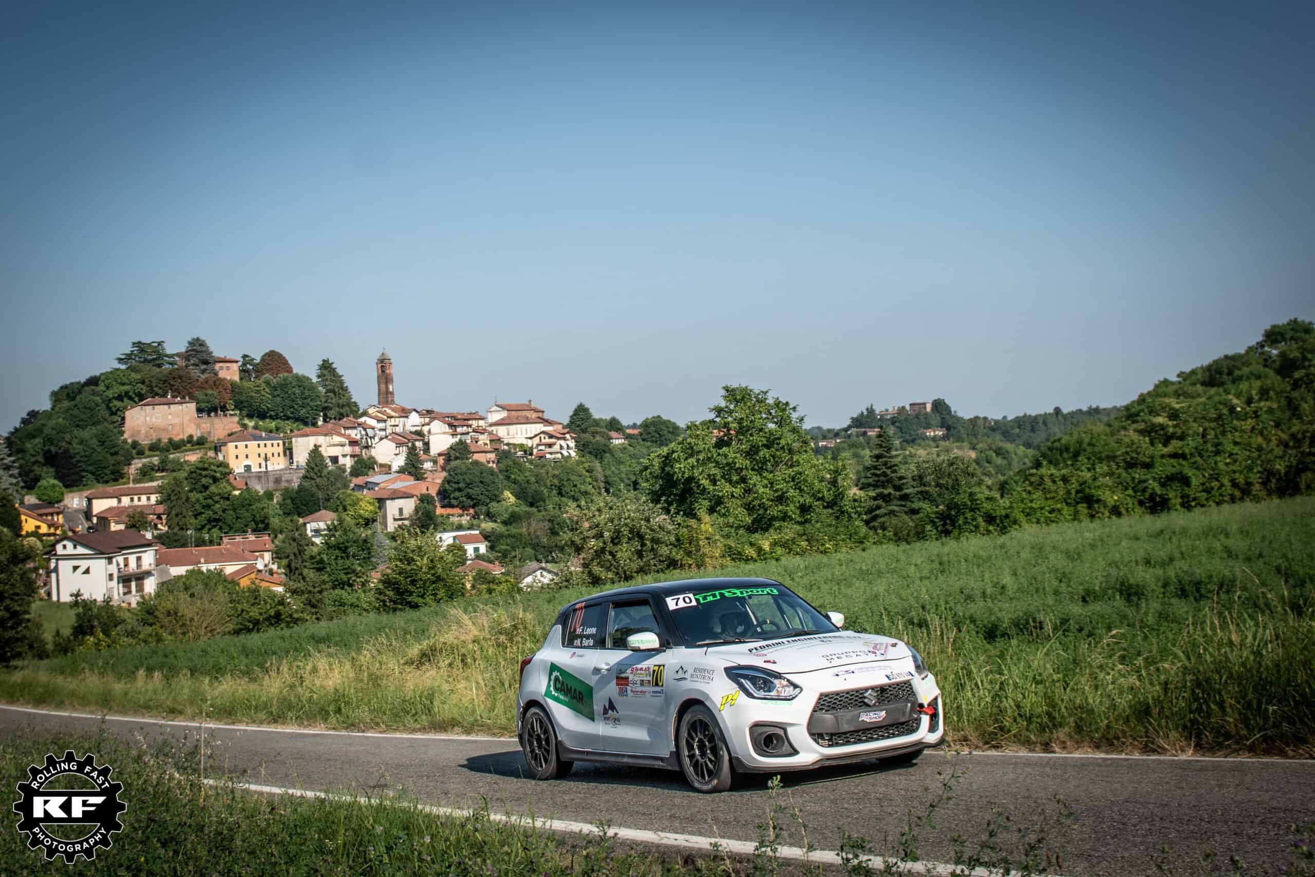 CAMAR al Rally di Castiglione 2025! Le magnifiche colline torinesi sullo sfondo