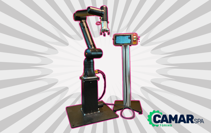 News sistema modulog moduhub per movimentazione settimo asse cobot