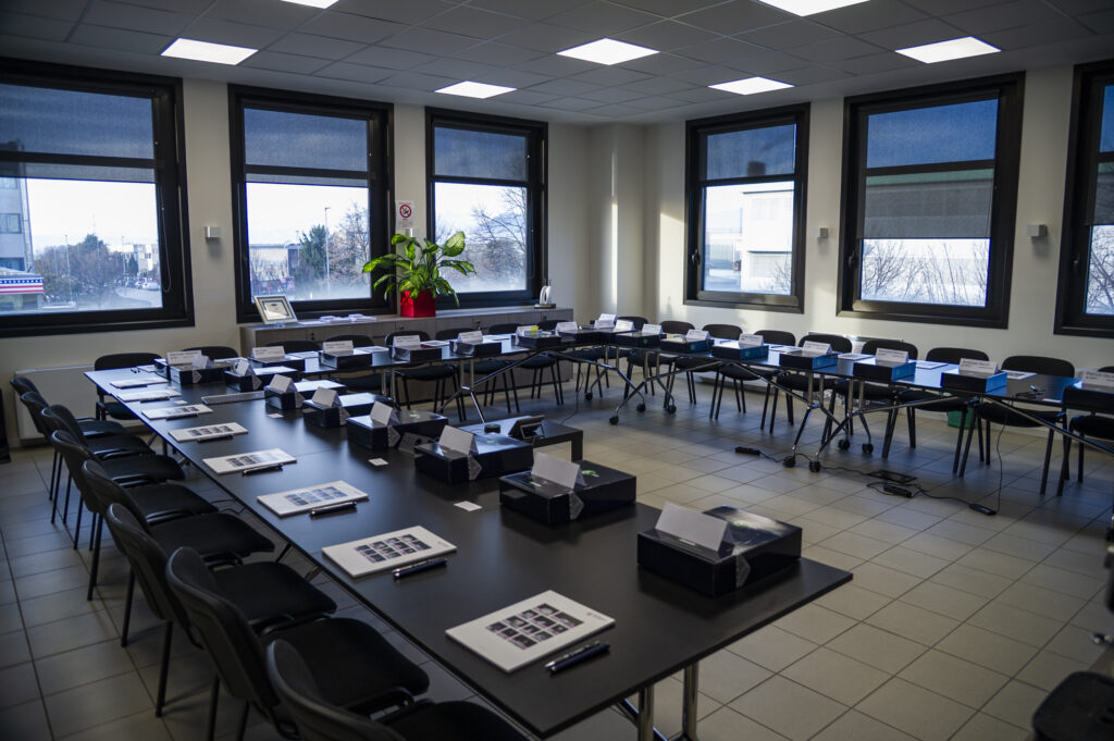 Sala riunioni CAMAR allestita per il QDC Core Meeting 2026
