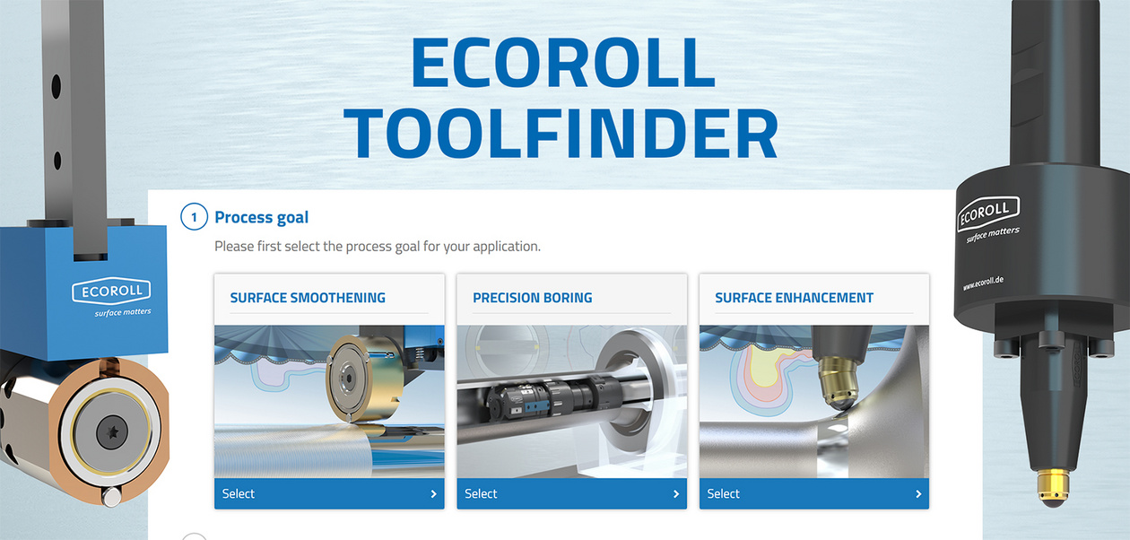 Configuratore online Ecoroll Toolfinder