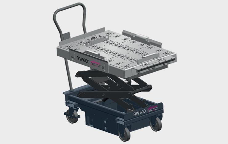 WZ88901A_V2_RW600 Carrelli per il cambio stampi RW 600 elmo