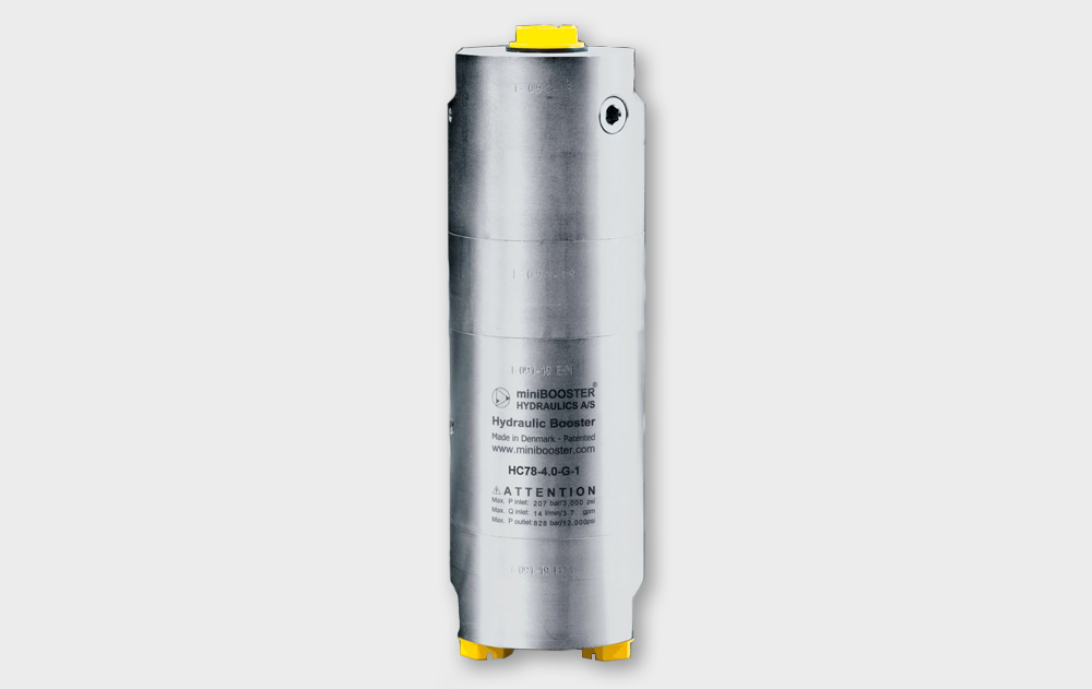 Moltiplicatore miniBOOSTER in acciaio inossidabile 316L HC78W