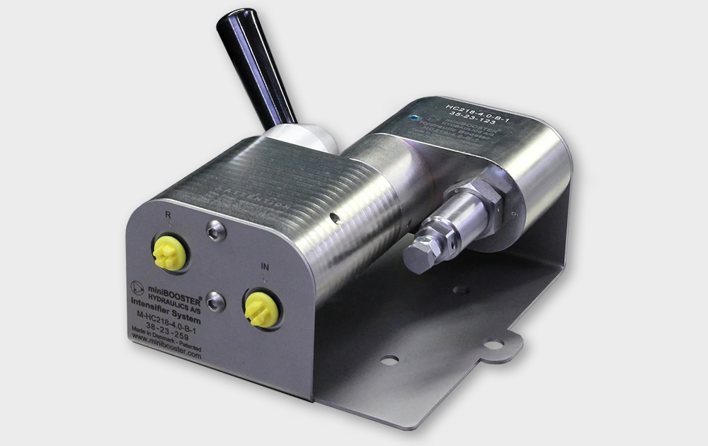 Sistema di moltiplicazione portatile M-HC28 con valvola limitatrice di pressione e valvola direzionale
