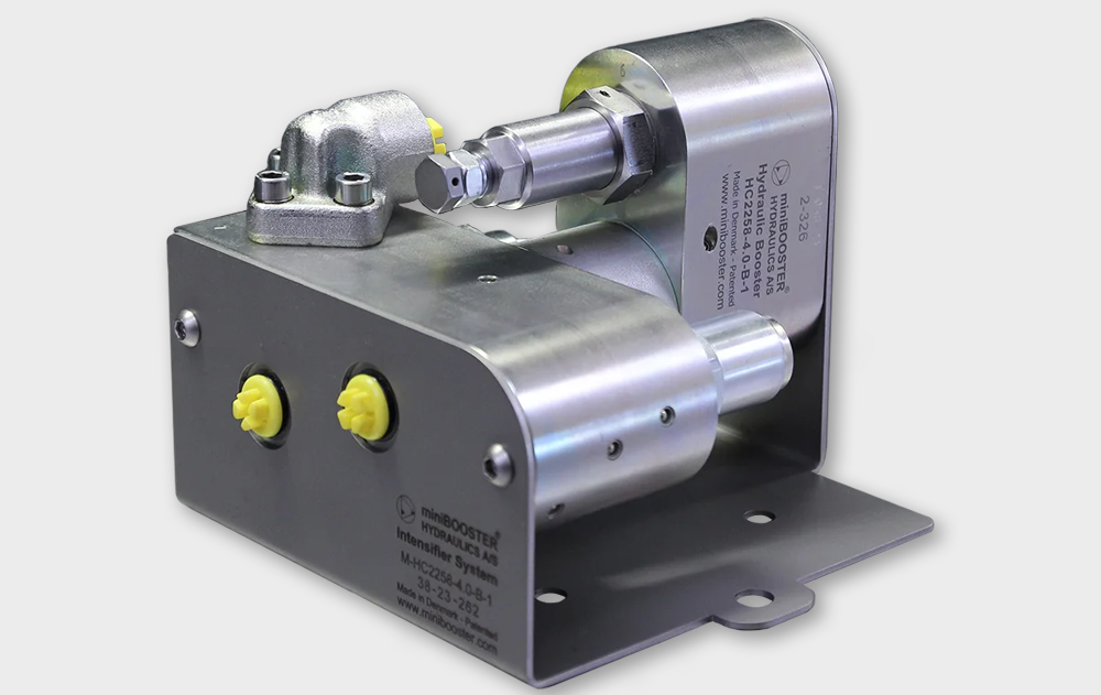 Sistema di moltiplicazione portatile M-HC28 con valvola limitatrice di pressione, valvola direzionale e valvola di controbilanciamento